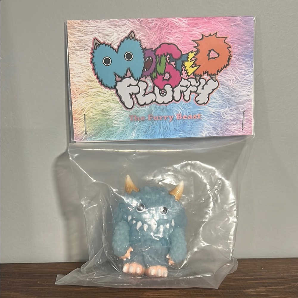 Instinctoy Monster Fluffy Mini - Blue